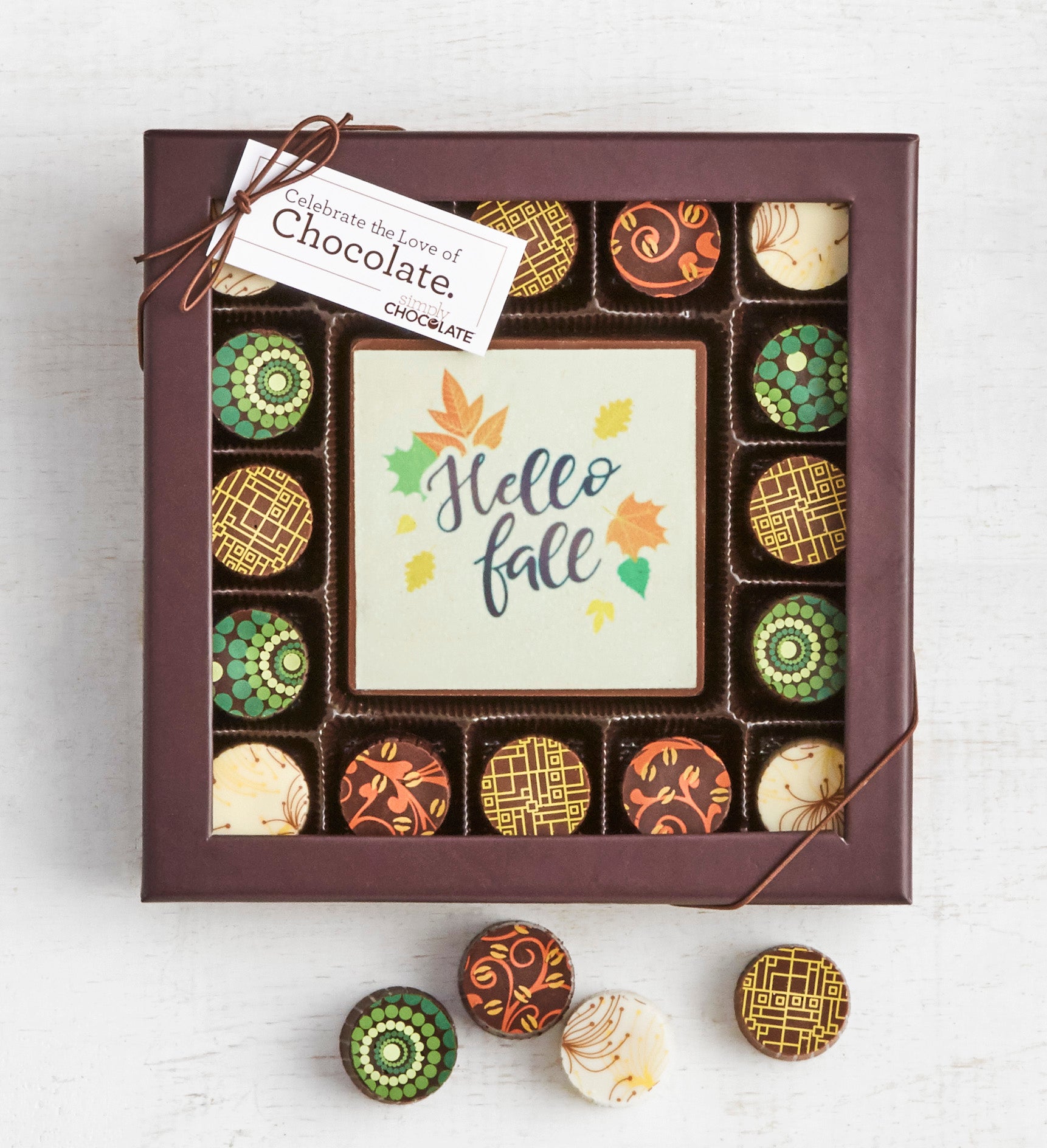 Fleur de Chocolate® Hello Fall! Bar & Truffles 17pc